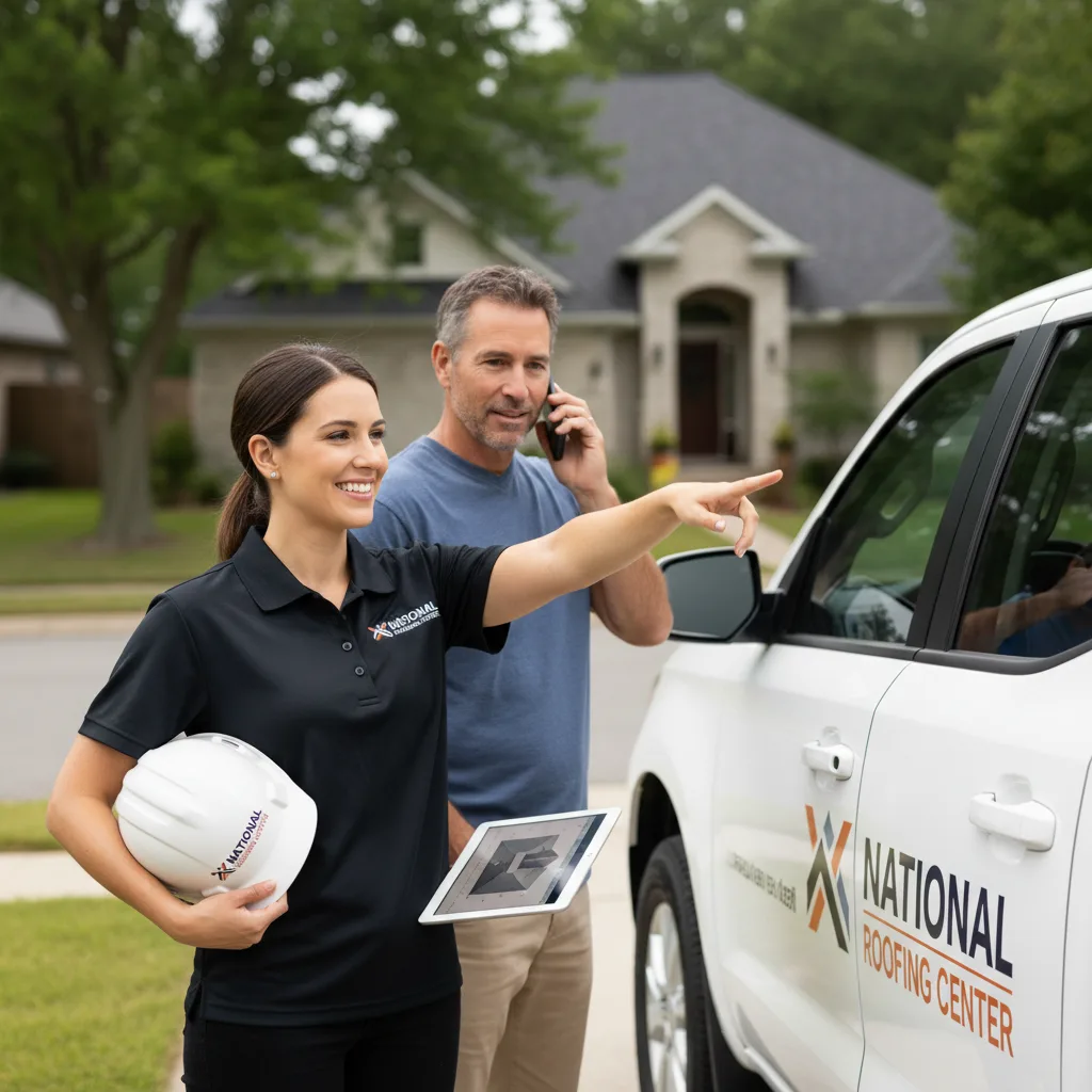 National Roofing Center customer support in Dewittville